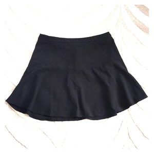 Black flowy skirt